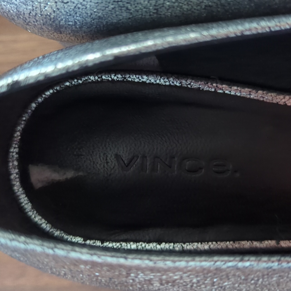 VINCE Rafe pointy toe block heel pumps - Picture 4 of 13